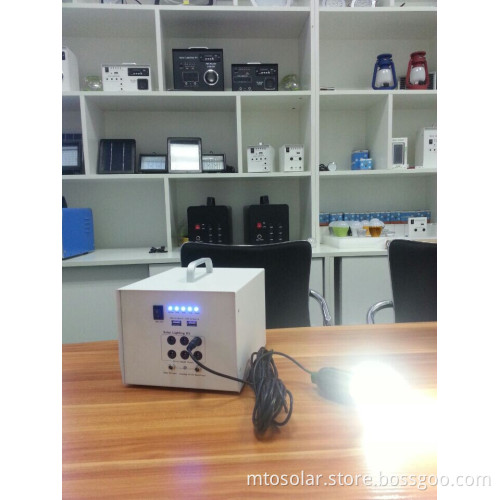 40w solar led lighting System,solar powered TV and fan